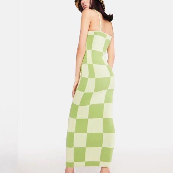 PEPPERMAYO Cali Sweetheart Checkered maxi dress - Picture 3 of 6